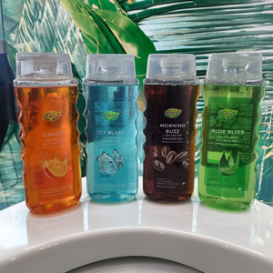 Etiqueta privada Vitamina C Blanqueamiento Nutritiva Piel Hidratante Exfoliante Corporal Jabón Perfume Gel de Ducha - Product Image 5