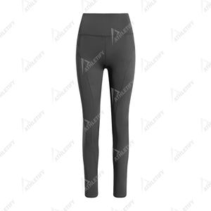 Leggings de yoga doux à taille élastique pour femmes qui sont respirants et extensibles pour vous garder que ce soit pour les entraînements ou la relaxation. - Product Image 4