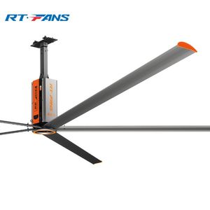 พัดลมเพดานอุตสาหกรรม RTFANS <span class=keywords><strong>Paragon</strong></span> ขนาด 24 ฟุต HVLS  รุ่น Heavy Duty พร้อมมอเตอร์อายุการใช้งานยาวนาน เหมาะสำหรับพื้นที่เชิงพาณิชย์ขนาดใหญ่ - Product Image 1