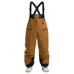 Pantalons de ski neufs 2025, bretelles rembourrées, respirants, chauds, pour planche simple ou double, coupe-vent, imperméables, hiver, 100% polyester, anti-UV - Product Image 1