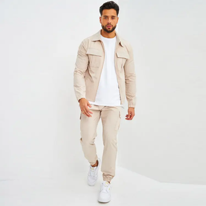 Chándal Cortavientos Personalizado para Hombre, Otoño, Alta Calidad, Resistente al Viento, Informal, Ecológico, Transpirable y Moderno - Product Image 4