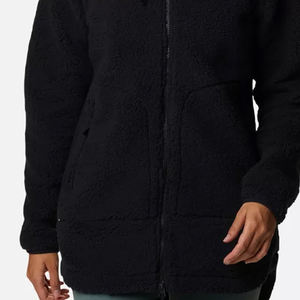 Fabricante de ropa de calle para mujer Chaquetas Sherpa de moda/chaquetas de invierno Sherpa de retazos cortavientos para mujer - Product Image 5