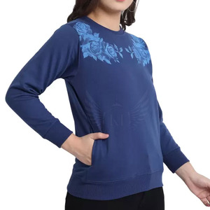 เสื้อวอร์มแฟชั่นแนวสตรีทเสื้อสเวตเชิ้ตโอเวอร์ไซส์ของผู้หญิง - Product Image 4