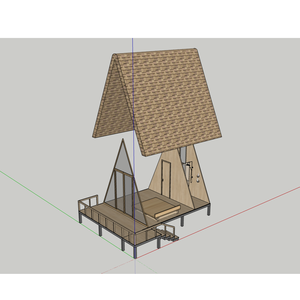 Moderno bungalows prefabricados de bambú de alta calidad de 20 metros cuadrados en Vietnam con diseño industrial 5 años de garantía e invernaderos 40HC - Product Image 3