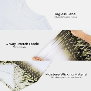 2025 nuevo rendimiento personalizado ropa de pesca Jersey ropa de pescado para hombres ropa con capucha UV camisa de manga larga pesca OEM con servicio - Product Image 4