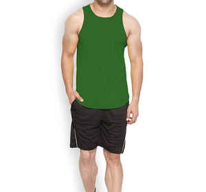 Camiseta sin mangas de entrenamiento para hombre hecha a medida, ropa de gimnasio transpirable para hombre - Product Image 3