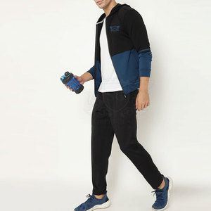 Nouvelles survêtements à la mode au genou pour hommes Logo personnalisable Conception zippée à capuche chaude pour chemises de sport - Product Image 5