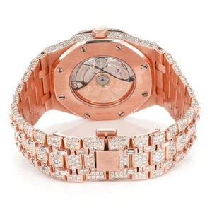 Reloj de Diamantes Moissanite Personalizado de Alta Calidad Estilo Hip Hop para Hombre, Reloj de Diamantes VVS para Regalo - Product Image 5