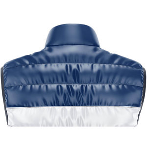 2025 logotipo personalizado impermeable brillante burbuja chaleco para hombre invierno sin mangas Puffer chaqueta transpirable brillante prendas de vestir exteriores Puffer chaleco - Product Image 5