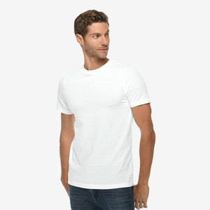 Bella + เสื้อยืดลำลองคอกลมแขนสั้นสำหรับผู้ชาย, เสื้อยืดลำลองคอกลมแขนสั้นผ้าแคนวาสสำหรับทั้งชายและหญิง - Product Image 3