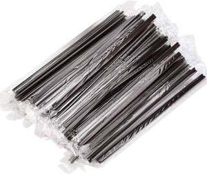 Prix le plus bas fabricant individuel enveloppé PP plastique Bubble Tea Smoothie Milkshake Boba pailles jetables à boire en stock - Product Image 6