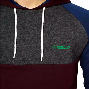 Sweat-shirts unisexes personnalisés à manches longues en molleton 100% coton/éponge française, respirants et à séchage rapide, pull d'hiver - Product Image 3