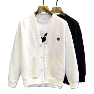 Nuevo diseño personalizado de alta calidad multicolor con precio razonable estilo causal logotipo privado hecho en fábrica para hombres con cuello en V Cardi-gens - Product Image 1