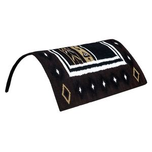 Couverture de selle Western Show Horse Design néo-zélandais Couverture de selle en laine faite à la main Top Tapis de selle en laine Taille - Product Image 2