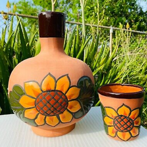 ซูราฮีดินเผาแบบไม่เคลือบธรรมชาติที่มีลวดลายคล้ายใบไม้แกะสลักเหมาะสำหรับระบายความร้อนด้วยน้ำธรรมชาติในราคาขายส่ง - Product Image 6