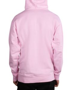 Sweat à capuche rose clair personnalisé avec poche avant-Sweat-shirt unisexe confortable en tissu de coton doux personnalisé OEM ODM - Product Image 2