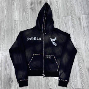 ชุดวอร์มปักโลโก้ตามสั่งสำหรับฤดูหนาว ชุดกีฬาสำหรับทุกเพศ ผลิตจากผ้าฝ้าย 100% ระบายอากาศได้ดี เป็นมิตรกับสิ่งแวดล้อม คุณภาพสูง - Product Image 6