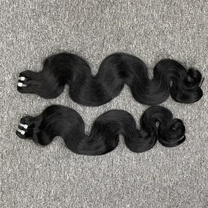 VQ Hair's Best Seller 100% Extensiones de cabello humano vietnamita alineado con cutícula virgen Cuerpo ondulado en todos los tamaños y colores - Product Image 1