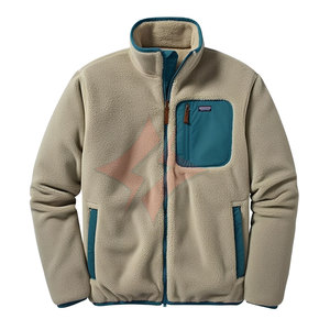 Men Adults Sherpa Lined Thermal Durable Fleece <b>Canvas</b> <b>Jacket</b> Stand Breathable Warm Winter Outdoor Hiking Casual Zip Front Soft - Product Image 1