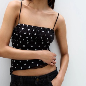 Camisolas de mujer Color sólido Tie-Up Casual Tank Tops Verano Casual Sin mangas Tops Streetwear - Product Image 3