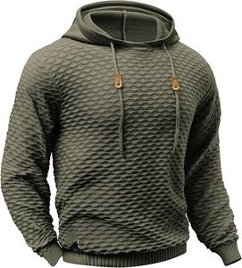 เสื้อฮู้ดปักลายสั่งทำพิเศษ ผ้าโพลีเอสเตอร์/คอตตอน สวมใส่สบายสำหรับฤดูหนาว สำหรับผู้ชาย - Product Image 1