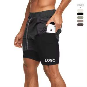 2025 hombres verano algodón tendencia elegante transpirable ropa de trabajo pantalones cortos verano nueva colección bolsillos laterales pantalones cortos - Product Image 2