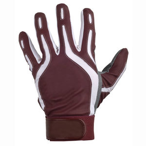 ถุงมือตีเบสบอลแบบนุ่มทนทานสายรัดข้อมือปรับได้ - Product Image 6