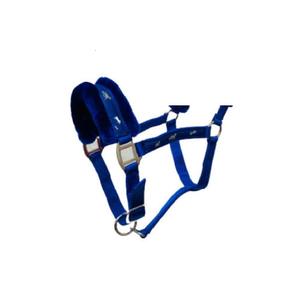 Halter suave de nailon azul marino con relleno de visón azul marino, cuello para la cabeza, colores surtidos, fabricante superior - Product Image 3