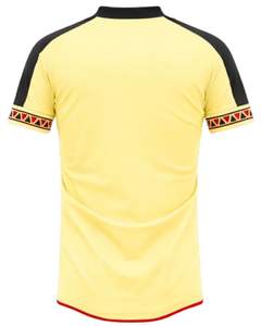 Maillot de football personnalisé jaune et noir avec short, uniforme de football en polyester respirant pour l'entraînement, les matchs, les tenues d'équipe, ensemble ajusté professionnel - Product Image 3