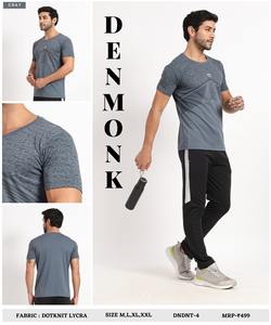 T-shirt de sport pour homme - Lycra Dotnit importé (GSM 180) - Product Image 6