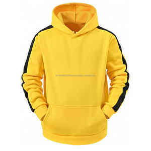 ชุดวอร์มออกกำลังกายผู้ชายแบบมีฮู้ดพร้อมซิปและกระเป๋า ขายส่งเสื้อผ้าออกกำลังกายสำหรับฤดูหนาว ราคาถูก - Product Image 6