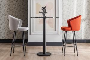 Juego de Sillas de Comedor Modernas de Tela, Metal y MDF, Escritorio Fijo, Muebles NETRA Modelo 125 para Apartamento, Comedor, Cocina, Oficina en Casa, Hotel - Product Image 4