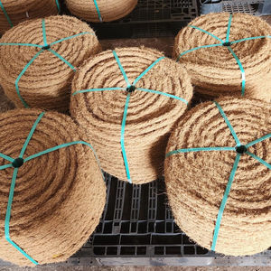 100% fil de fibre de noix de coco naturelle COIR CORDE Filet de jardin biodégradable écologique fabriqué au Vietnam - Product Image 1
