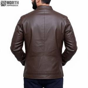 เสื้อแจ็กเก็ตบอมเบอร์สำหรับผู้ชายเสื้อแจ็คเก็ตหนังกันน้ำลายพรางด้านหน้าสำหรับมืออาชีพ - Product Image 2