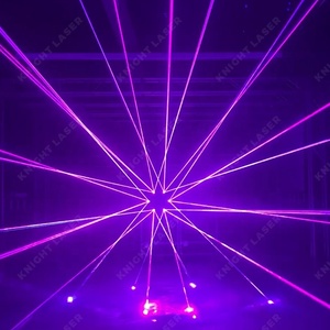 Prix d'usine, design spécial, lumière laser RGB d'animation DMX 8W pour soirée DJ, boîte de nuit - Product Image 5