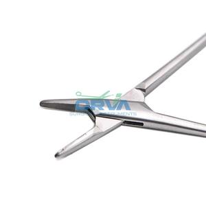 High Quality CE Certified Manual Stainless Steel Surgical Needle Holder <b>Pliers</b> Forceps Instrument <b>Set</b> - Product Image 6