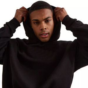 เสื้อฮู้ดดี้เฟรนช์เทอร์รี่สำหรับผู้ชายแบบหนา คุณภาพสูง ขายส่ง |   เสื้อฮู้ดดี้ผ้าฝ้ายแท้ 100% ทรงโอเวอร์ไซส์ สีพื้น สำหรับฤดูหนาว |   งานปักแบบกำหนดเอง - Product Image 5