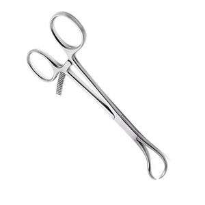 MEDIHEAL SURGICAL CORPORATION Pinces de réduction osseuse en acier inoxydable de qualité chirurgicale, finition polie, 5 pouces, instruments orthopédiques - Product Image 3