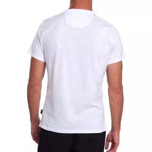 Camiseta de Hombre de Algodón 100% de Alta Calidad, Color Blanco, Precio de Mayoreo de Verano, Logotipo Personalizado, con Bolsillo, Mangas Cortas - Product Image 2