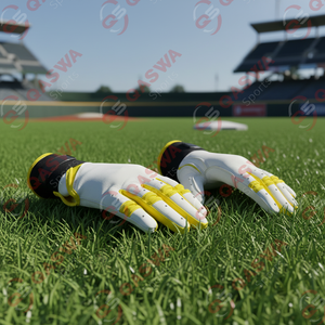 Wholesale Custom Logo Ambidextrous Batting Gloves Hook Loop Closure Durable Cabretta Leather 10 <b>Pairs</b> MOQ Softball Gear Private - Product Image 5