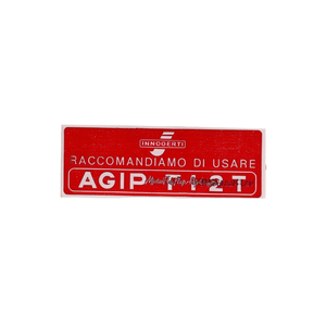 Pegatina para la tapa del depósito de gasolina AGIP para motocicletas, tapa de gasolina AGIP - Product Image 2