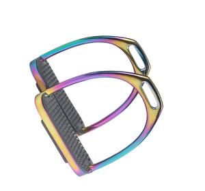 Nouvelle arrivée Étriers d'équitation en aluminium réglables Poignée de sécurité légère OEM Export Factory Supplier - Product Image 2