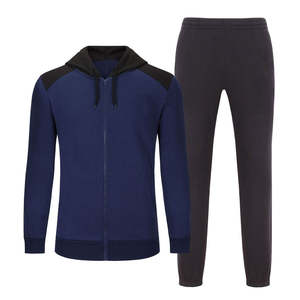 Conjunto de 2 Piezas Personalizado para Hombre: Sudadera con Capucha Bordada y Pantalones Deportivos Acampanados, Diseño Sólido, Pantalones de Chándal de Invierno, Alta Calidad y Transpirables - Product Image 3