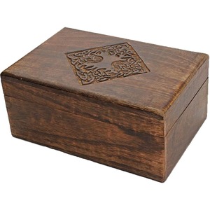 Handmade <b>Wood</b> Jewelry <b>Box</b> - Multi-Drawer Storage for Crafts & Accessories - Product Image 1