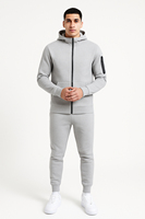 Survêtements d'hiver de sport de qualité supérieure 2026 – Personnalisables avec logo imprimé, en molleton technique délavé, en coton, pour homme, à capuche, décontractés