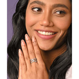 Anillos de Plata de Ley 925 de Primera Calidad para Mujer, Chapados en Rodio con Piedra Natural de Diamante, Joyería Fina, Tipo Anillo para Hombre - Product Image 4