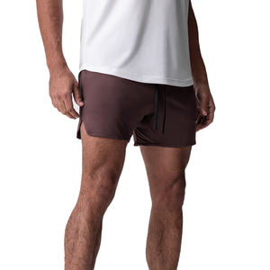 กางเกงขาสั้นออกกำลังกายผู้ชายคุณภาพสูง ผ้าโพลีเอสเตอร์ ระบายอากาศดี เป็นมิตรกับสิ่งแวดล้อม แห้งเร็ว รับผลิตตามแบบ ราคาขายส่ง สวมใส่สบาย - Product Image 1