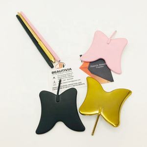 กระจกขนตาและแหนบคิ้วรูปหัวใจผีเสื้อฉลากตามสั่ง - Product Image 6