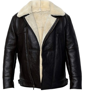 Winter <b>Jacket</b> All Weather Winter Warm Thick Sheepskin Lamb <b>Fur</b> Long Shearling Leather <b>Jacket</b> With <b>Fur</b> Design Comfortable 2026 - Product Image 4