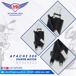 มอเตอร์สตาร์ทเตอร์จากอินเดียสำหรับ TVS Apache RTR 2W อะไหล่มอเตอร์ไซค์ชั้นนำ - Product Image 3